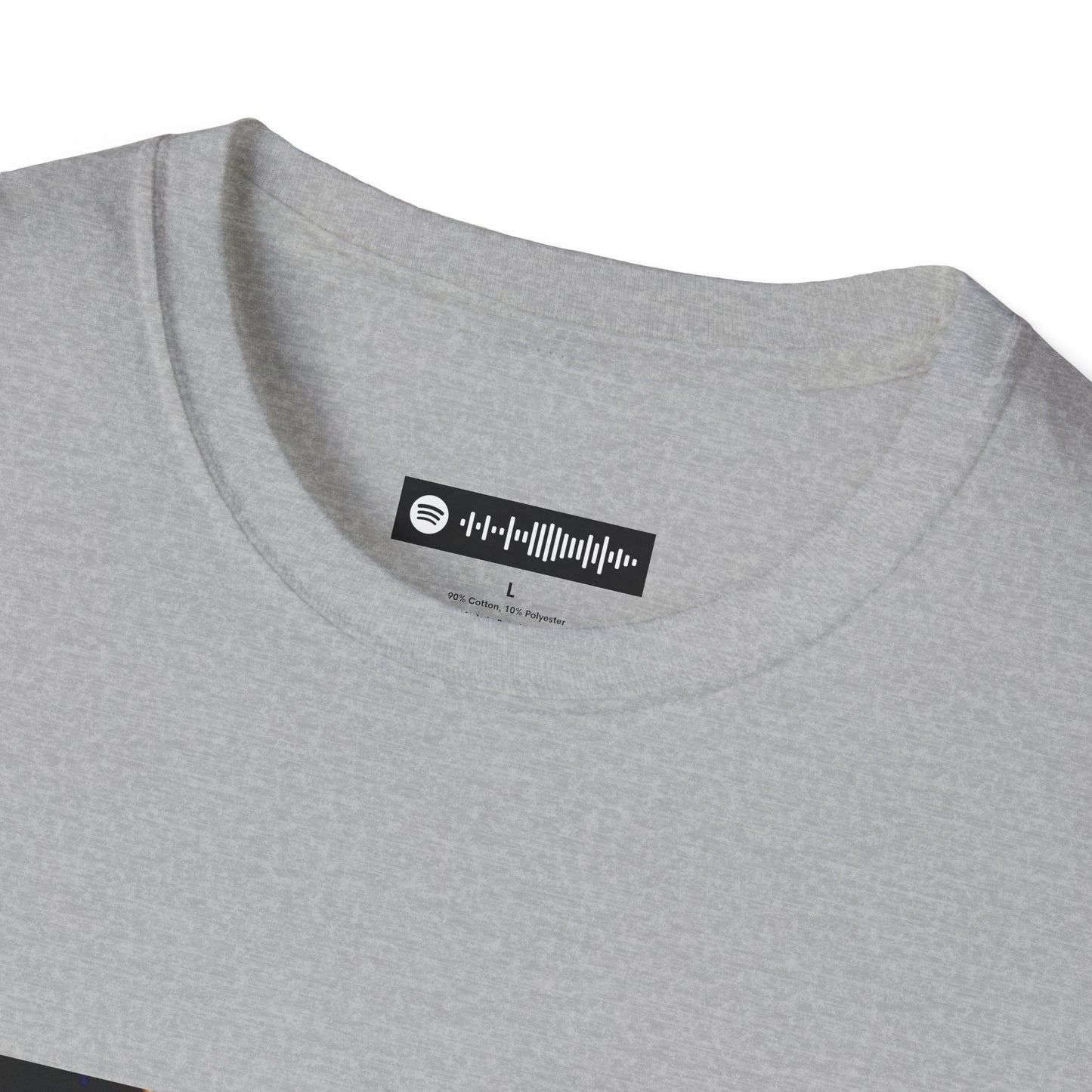 Blues Music Fan T-Shirt elec guitar lights - Unisex Softstyle Tee, Guitar Lover Gift, Musician Apparel, Concert Outfit, Blues Enthusiast Clothing