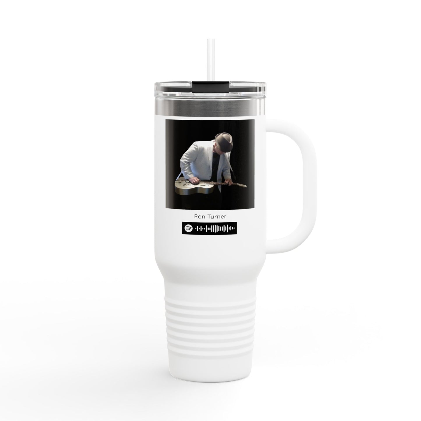 Personalized 40oz Insulated Travel Mug, Custom Photo Mug for Coffee Lovers, Perfect Gift for Travelers, Durable & Stylish Mug