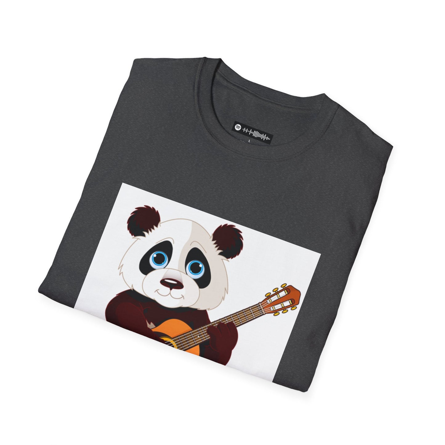 Blues Music Fan T-Shirt guitar panda - Unisex Softstyle Tee, Guitar Lover Gift, Musician Apparel, Concert Outfit, Blues Enthusiast Clothing