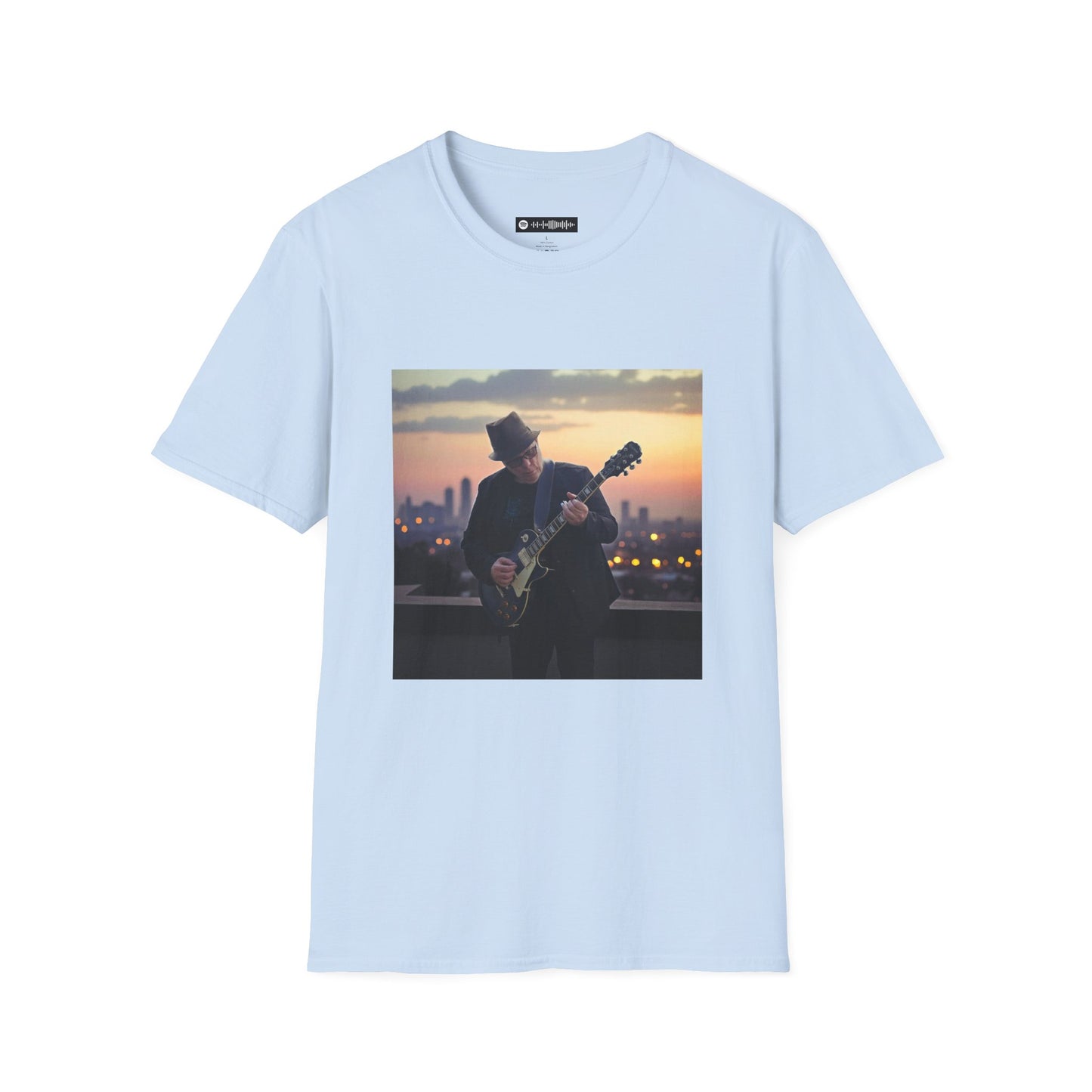 Blues Music Fan T-Shirt West Coast Rendezvous - Unisex Softstyle Tee, Guitar Lover Gift, Musician Apparel, Concert Outfit, Blues Enthusiast Clothing