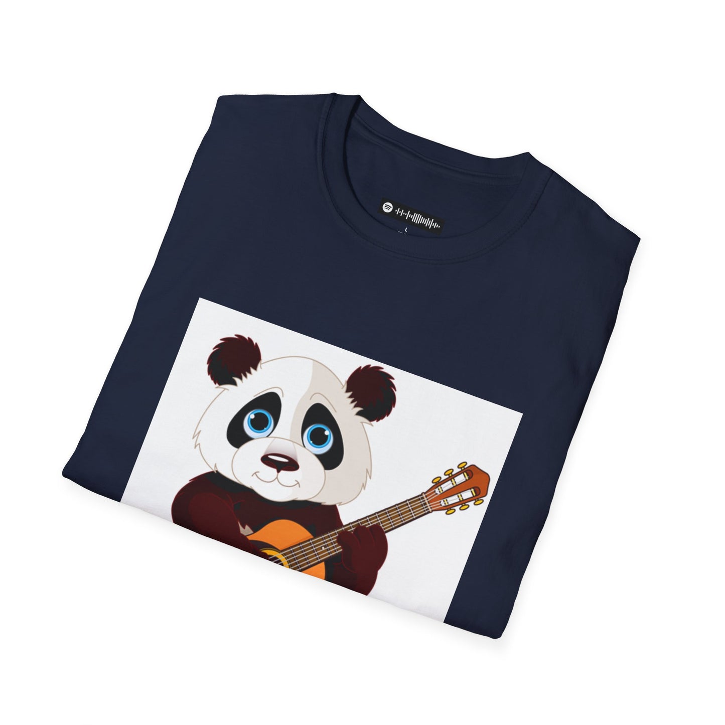 Blues Music Fan T-Shirt guitar panda - Unisex Softstyle Tee, Guitar Lover Gift, Musician Apparel, Concert Outfit, Blues Enthusiast Clothing