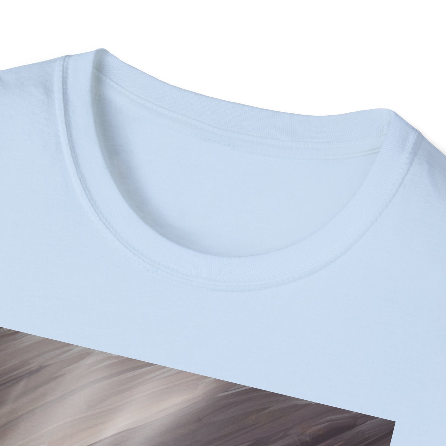 Blues Music Fan T-Shirt - Blue Guitar Unisex Softstyle Tee, Guitar Lover Gift, Musician Apparel, Concert Outfit, Blues Enthusiast Clothing