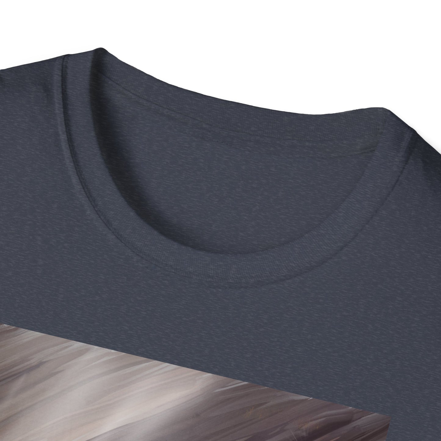 Blues Music Fan T-Shirt - Blue Guitar Unisex Softstyle Tee, Guitar Lover Gift, Musician Apparel, Concert Outfit, Blues Enthusiast Clothing