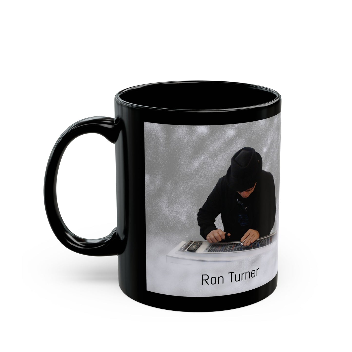 Music-Themed Mug style#1 for Blues Lovers, Perfect Gift for Musicians and Coffee Enthusiasts, Unique Black Mug for Home or Office, Celebrate Music!