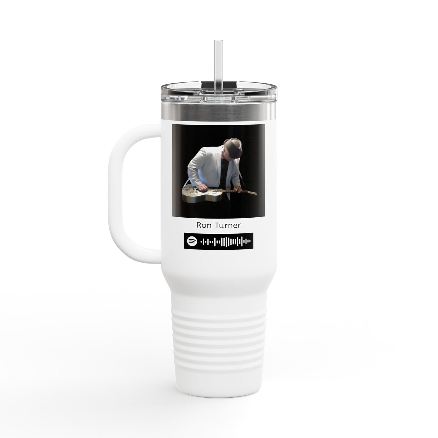 Personalized 40oz Insulated Travel Mug, Custom Photo Mug for Coffee Lovers, Perfect Gift for Travelers, Durable & Stylish Mug