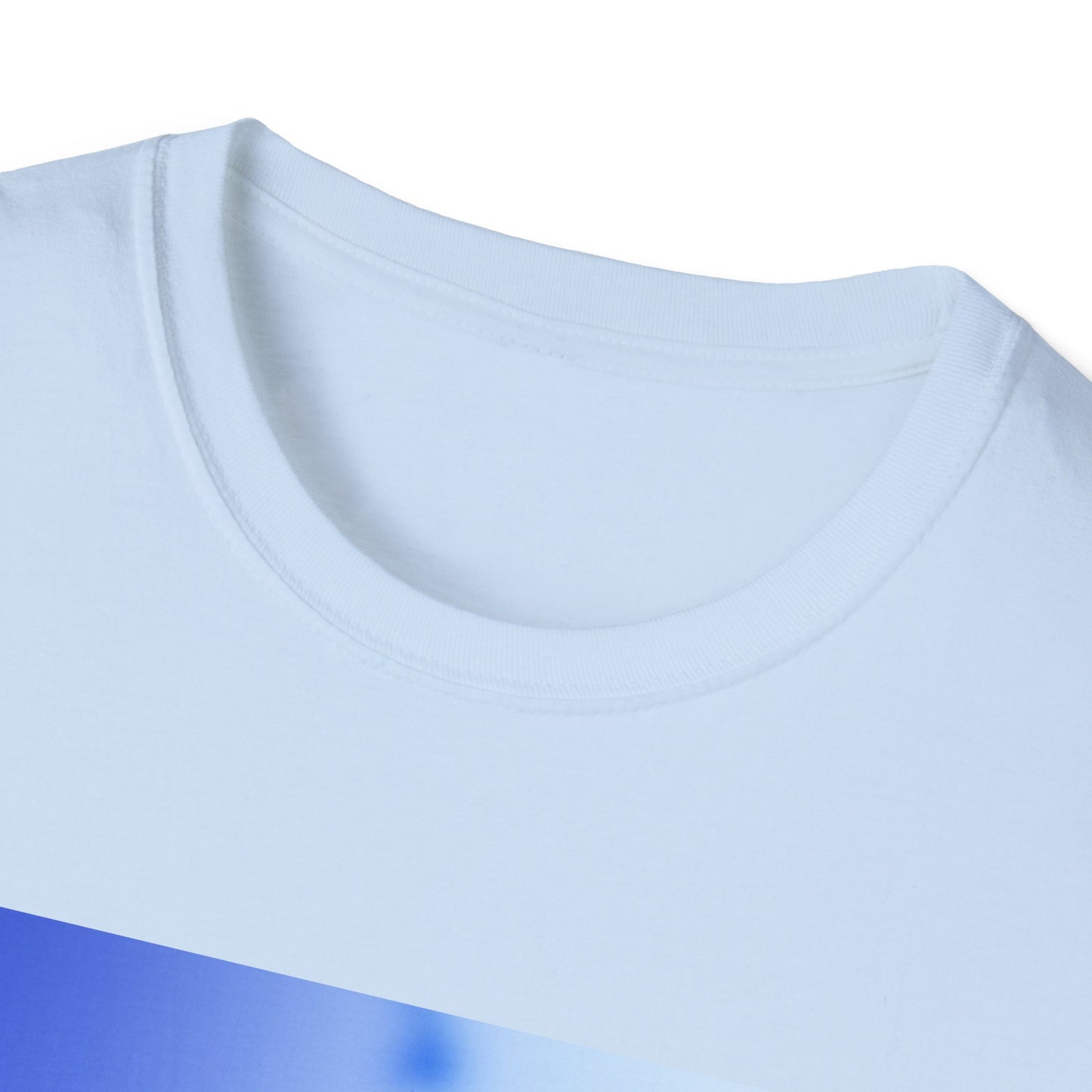 Blues Music Fan T-Shirt music notes2 - Unisex Softstyle Tee, Guitar Lover Gift, Musician Apparel, Concert Outfit, Blues Enthusiast Clothing