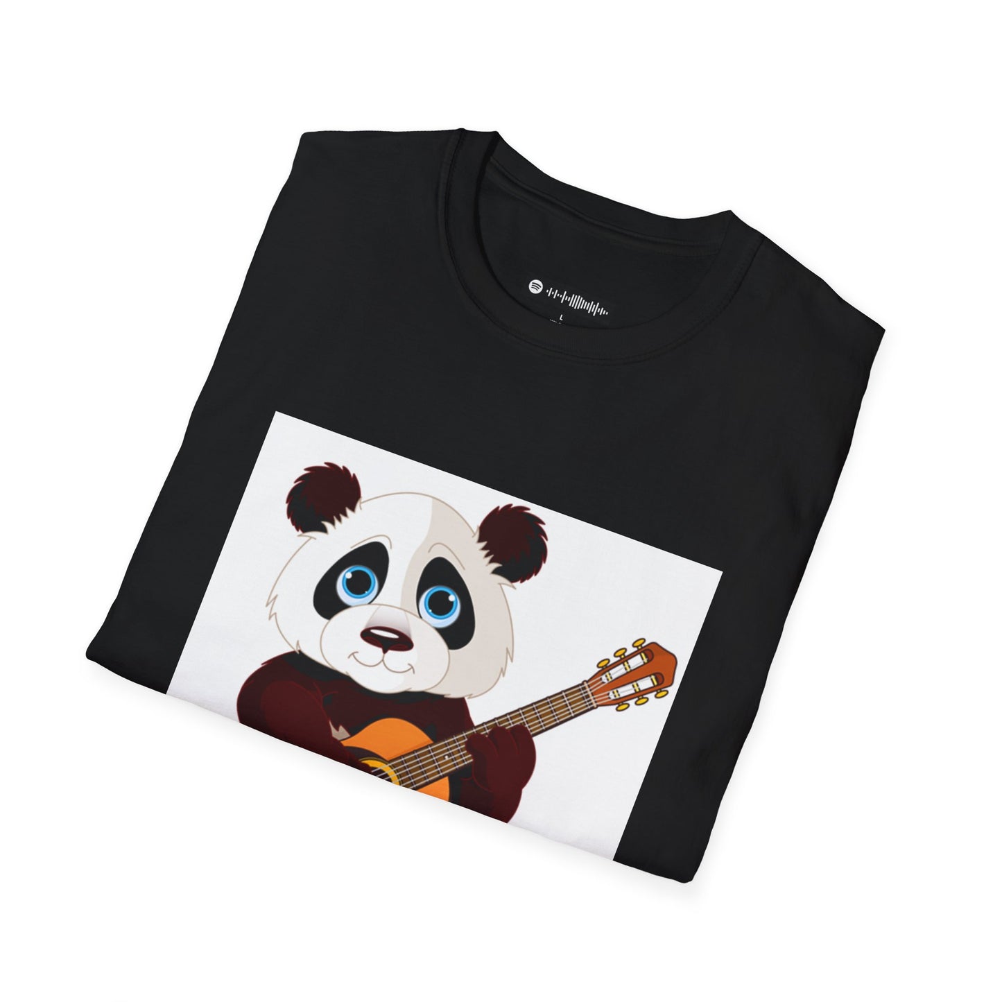 Blues Music Fan T-Shirt guitar panda - Unisex Softstyle Tee, Guitar Lover Gift, Musician Apparel, Concert Outfit, Blues Enthusiast Clothing