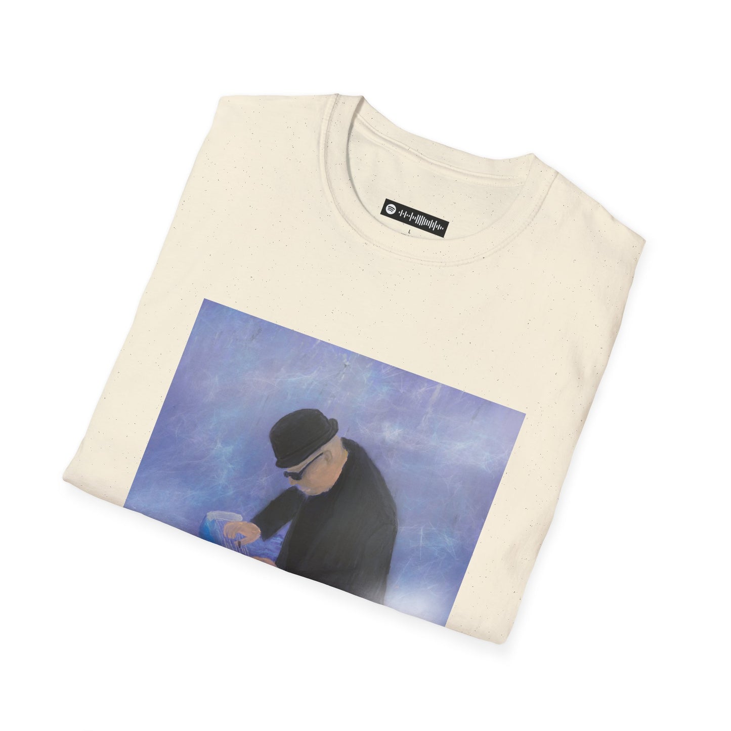 Blues Music Fan T-Shirt steel player2 - Unisex Softstyle Tee, Guitar Lover Gift, Musician Apparel, Concert Outfit, Blues Enthusiast Clothing