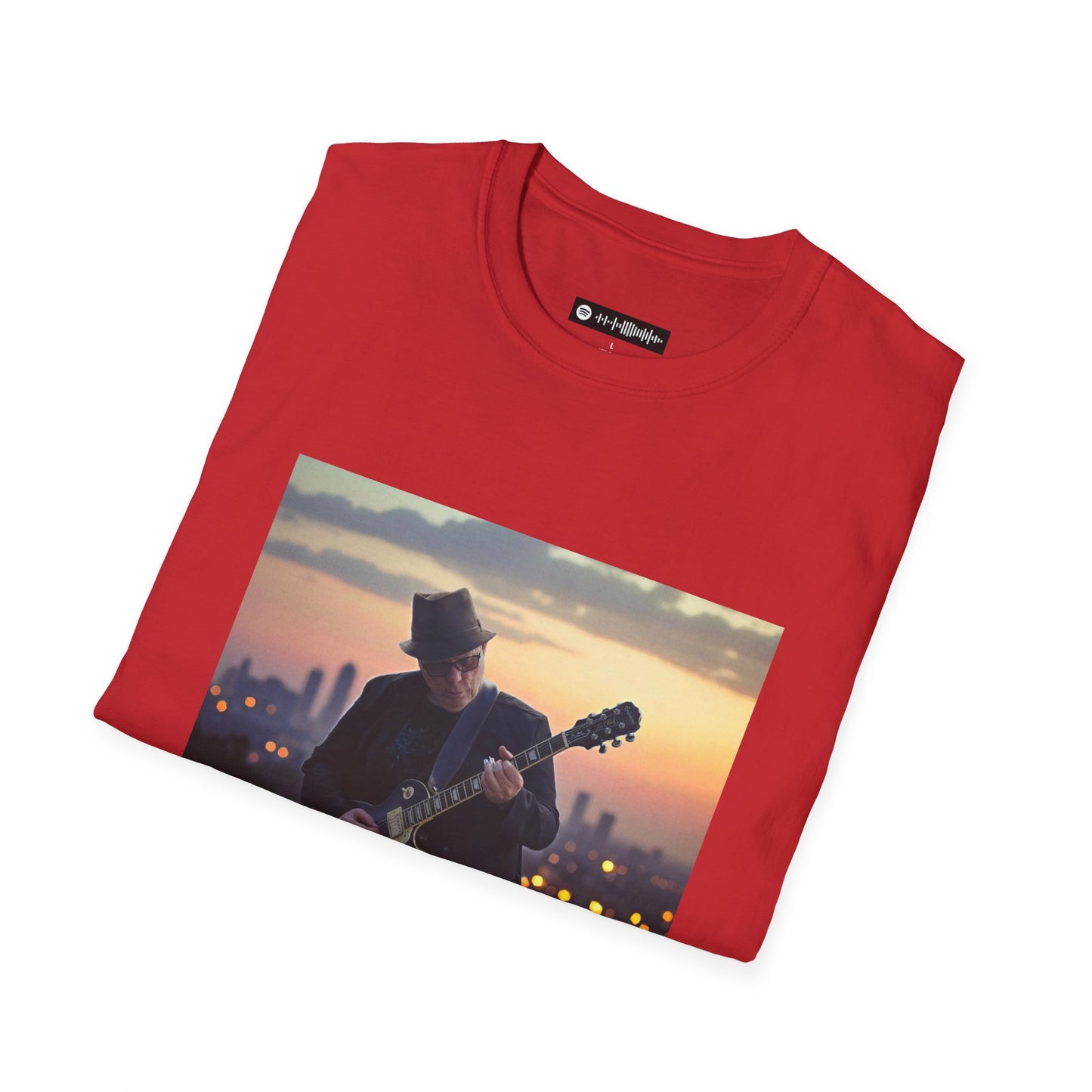 Blues Music Fan T-Shirt West Coast Rendezvous - Unisex Softstyle Tee, Guitar Lover Gift, Musician Apparel, Concert Outfit, Blues Enthusiast Clothing