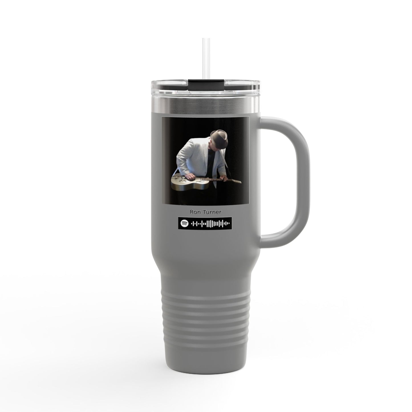 Personalized 40oz Insulated Travel Mug, Custom Photo Mug for Coffee Lovers, Perfect Gift for Travelers, Durable & Stylish Mug