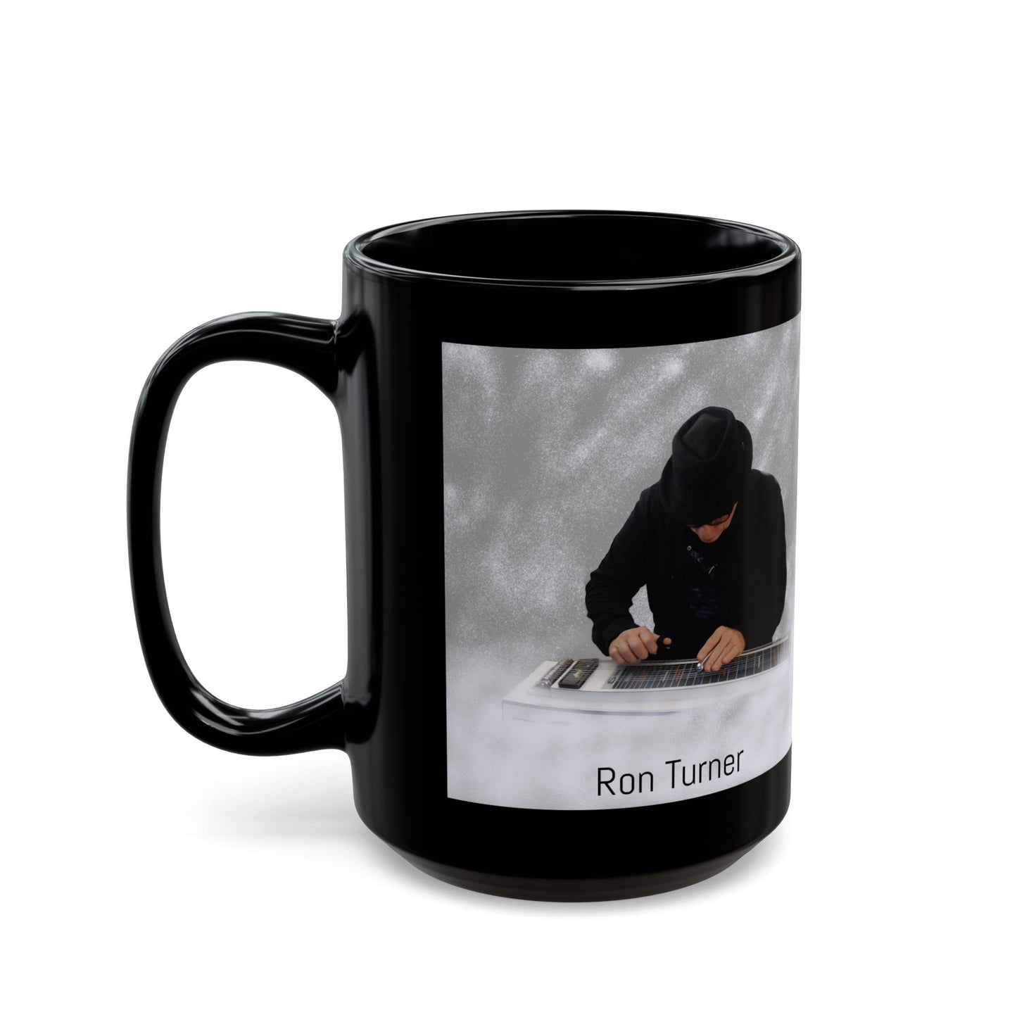 Music-Themed Mug style#1 for Blues Lovers, Perfect Gift for Musicians and Coffee Enthusiasts, Unique Black Mug for Home or Office, Celebrate Music!