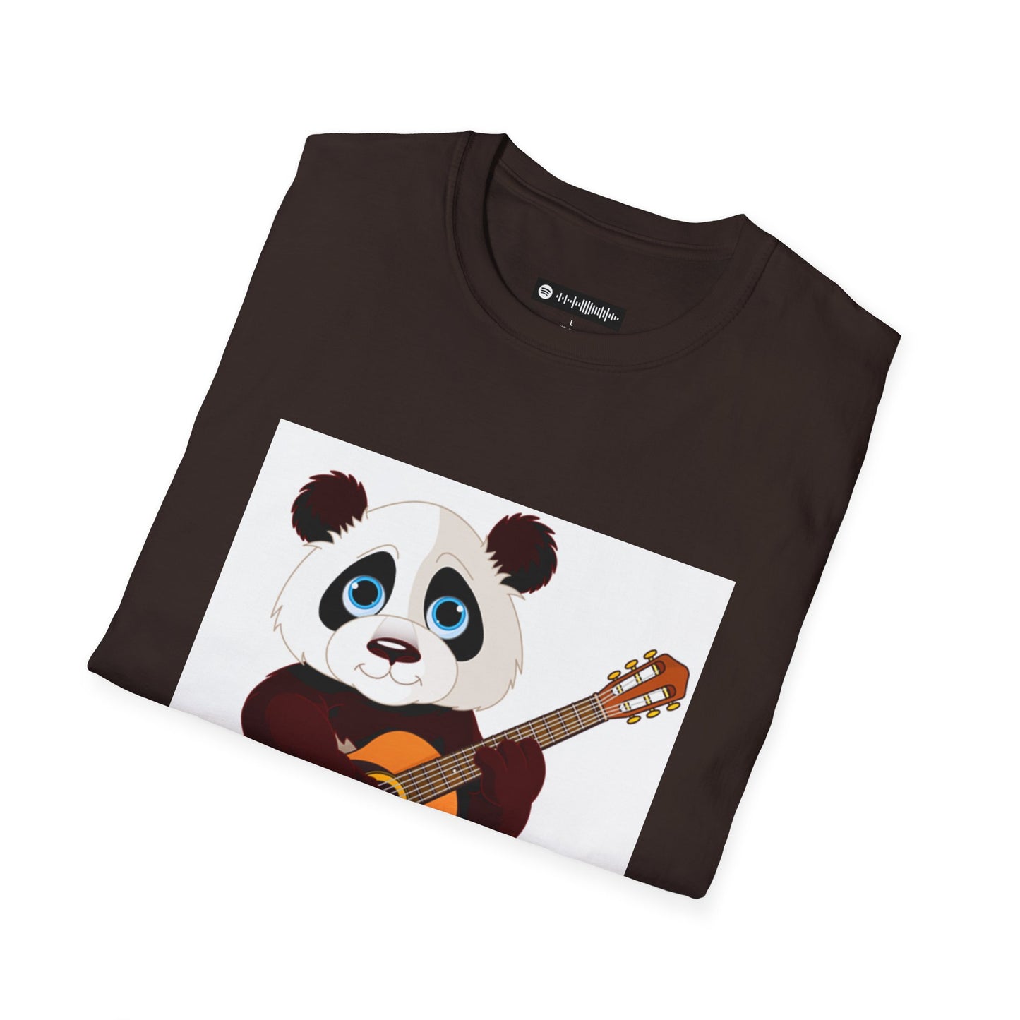 Blues Music Fan T-Shirt guitar panda - Unisex Softstyle Tee, Guitar Lover Gift, Musician Apparel, Concert Outfit, Blues Enthusiast Clothing
