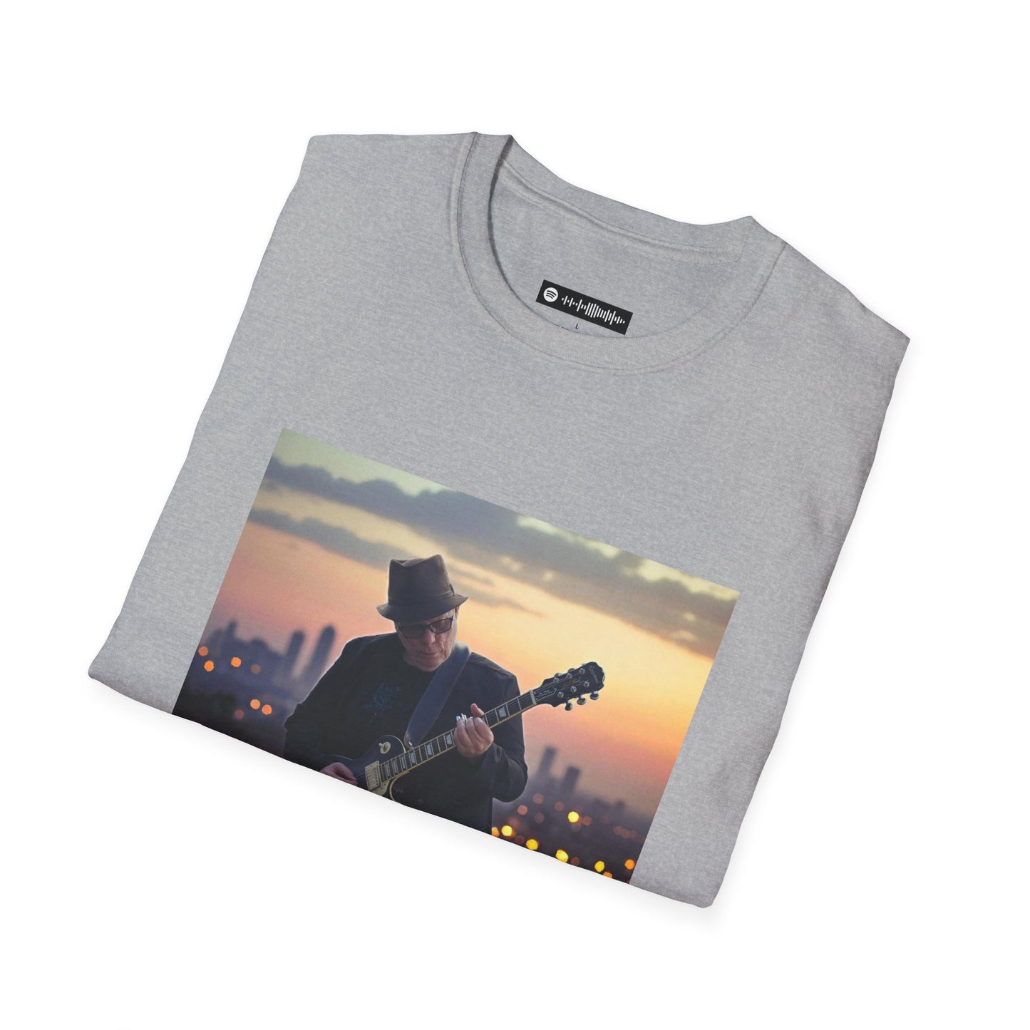 Blues Music Fan T-Shirt West Coast Rendezvous - Unisex Softstyle Tee, Guitar Lover Gift, Musician Apparel, Concert Outfit, Blues Enthusiast Clothing