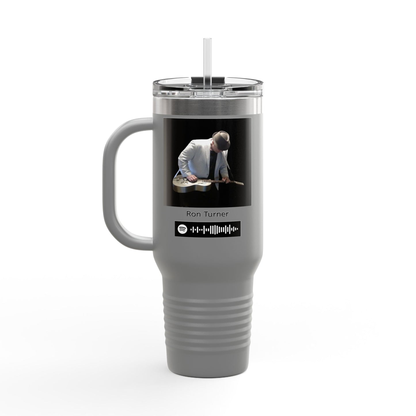 Personalized 40oz Insulated Travel Mug, Custom Photo Mug for Coffee Lovers, Perfect Gift for Travelers, Durable & Stylish Mug