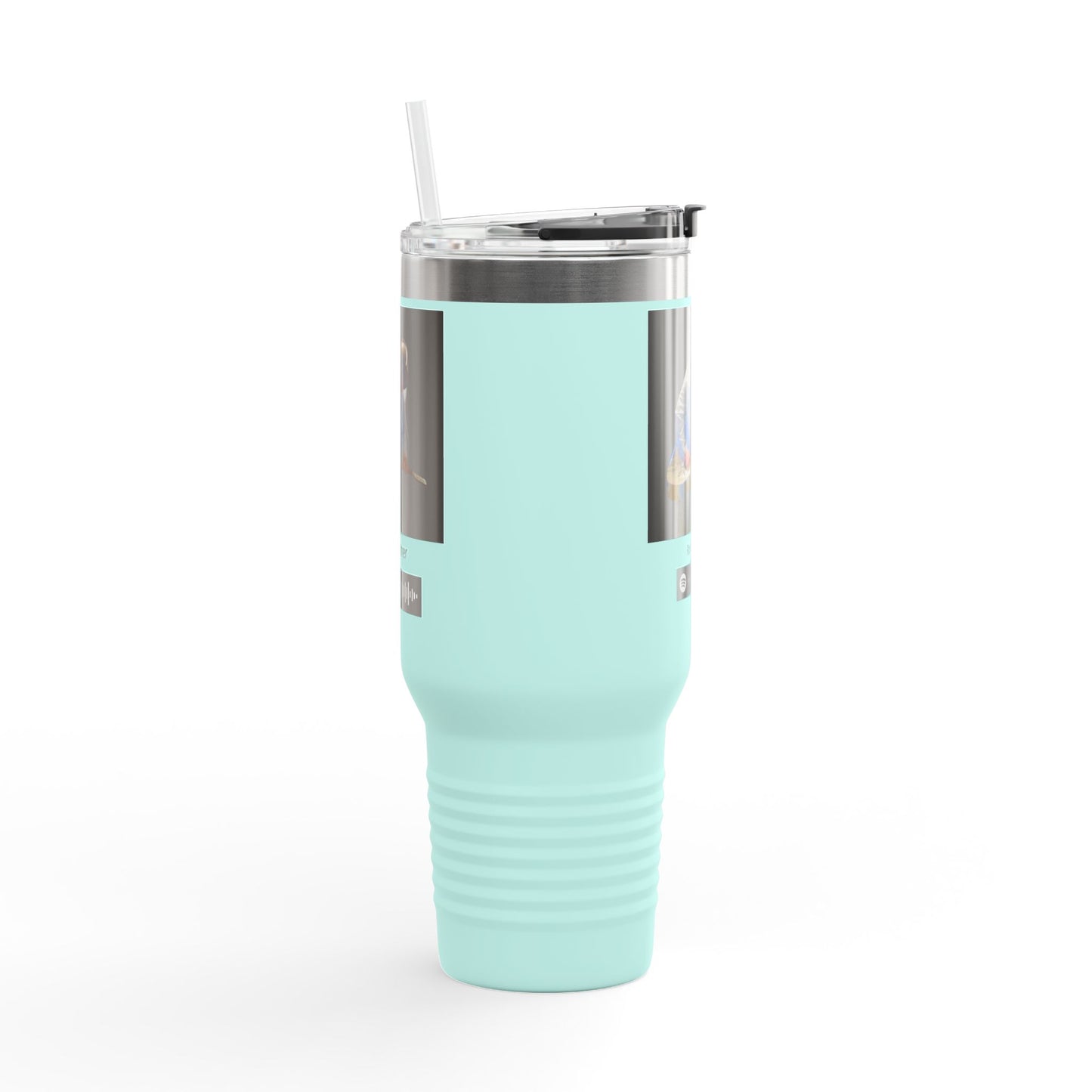 Personalized 40oz Insulated Travel Mug, Custom Photo Mug for Coffee Lovers, Perfect Gift for Travelers, Durable & Stylish Mug