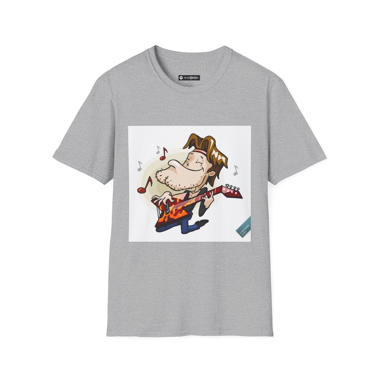 Blues Music Fan T-Shirt rock guitarist - Unisex Softstyle Tee, Guitar Lover Gift, Musician Apparel, Concert Outfit, Blues Enthusiast Clothing