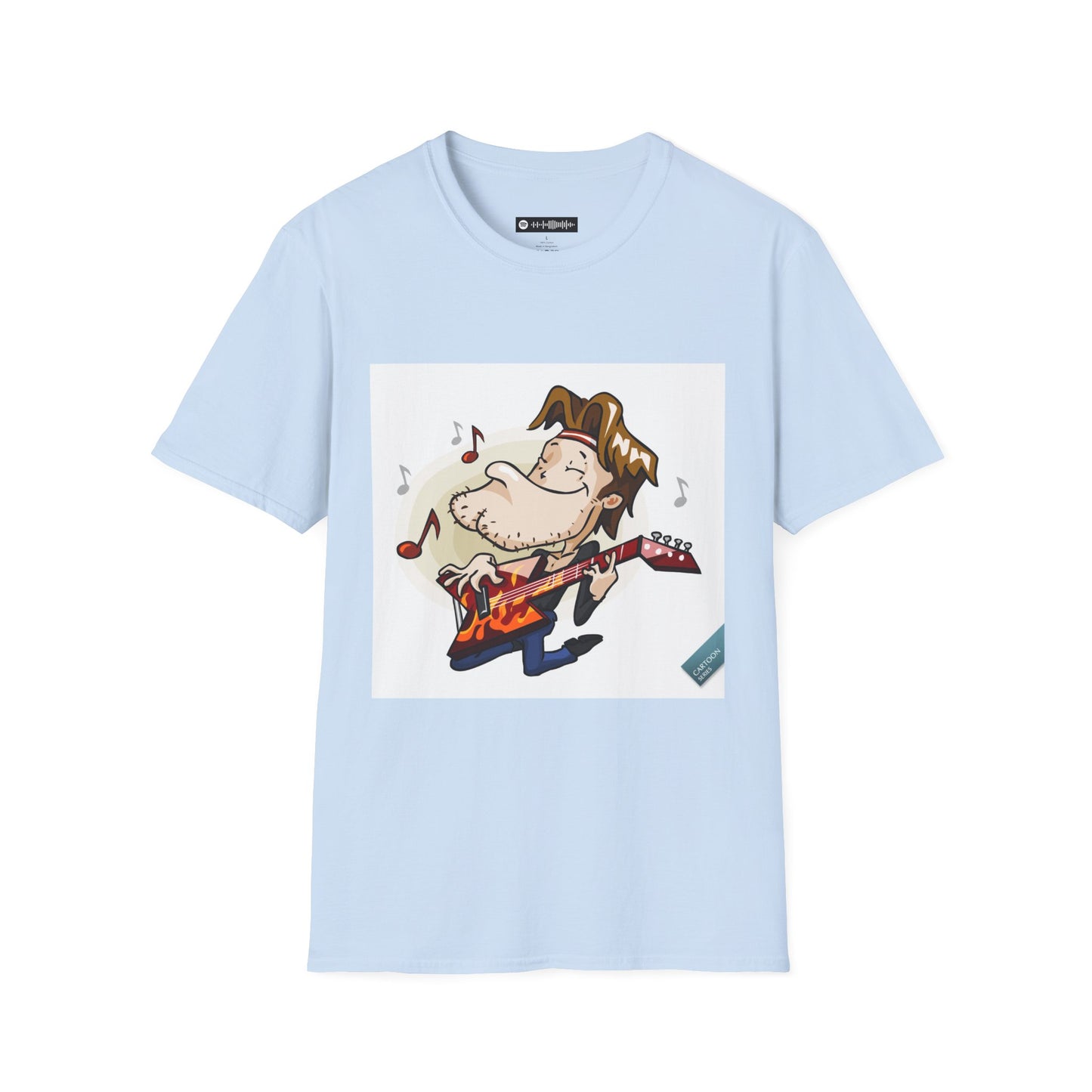 Blues Music Fan T-Shirt rock guitarist - Unisex Softstyle Tee, Guitar Lover Gift, Musician Apparel, Concert Outfit, Blues Enthusiast Clothing