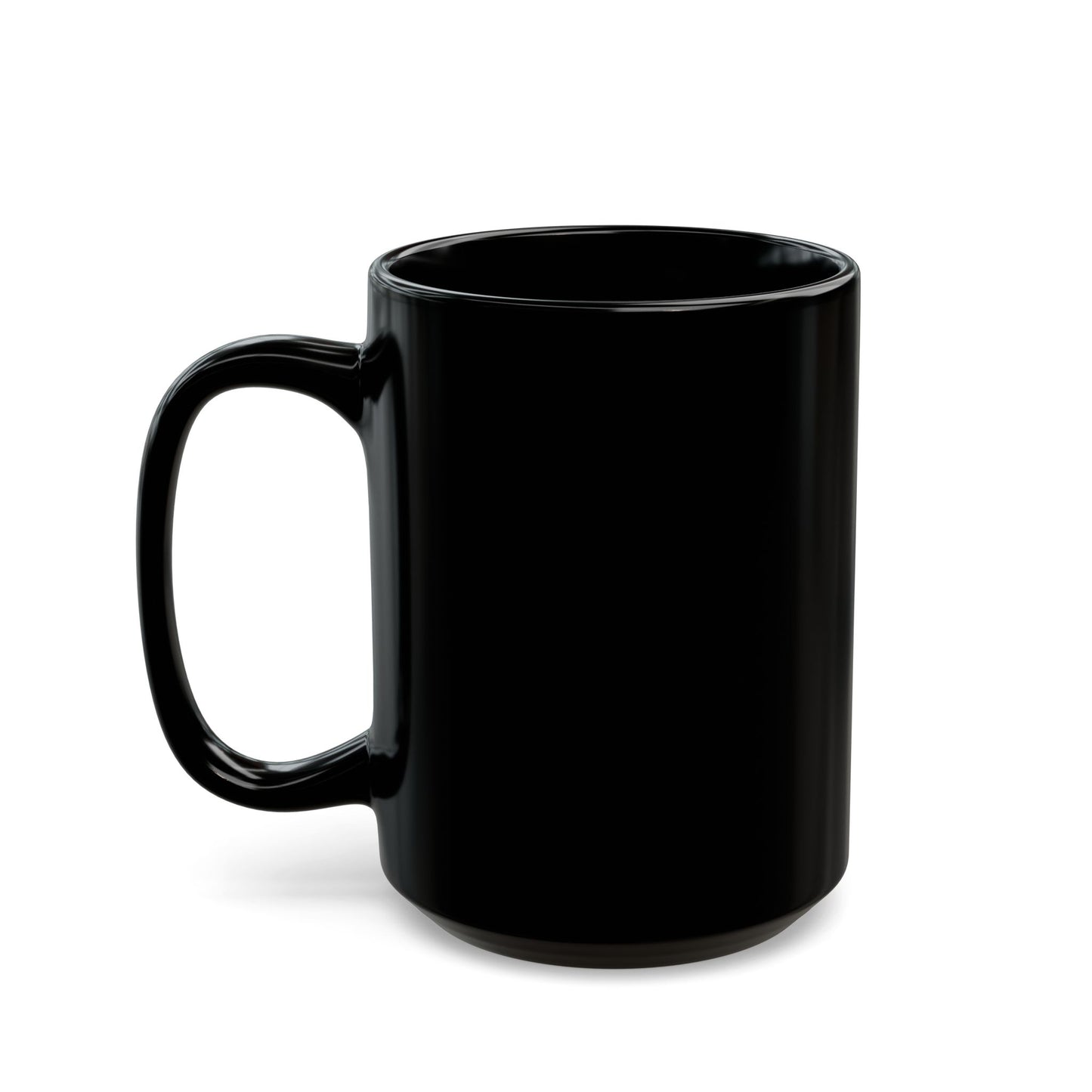 Mug style #2 Personalize with your picture or design. Perfect Gift for Coffee Enthusiasts, Unique Black Mug for Home or Office!