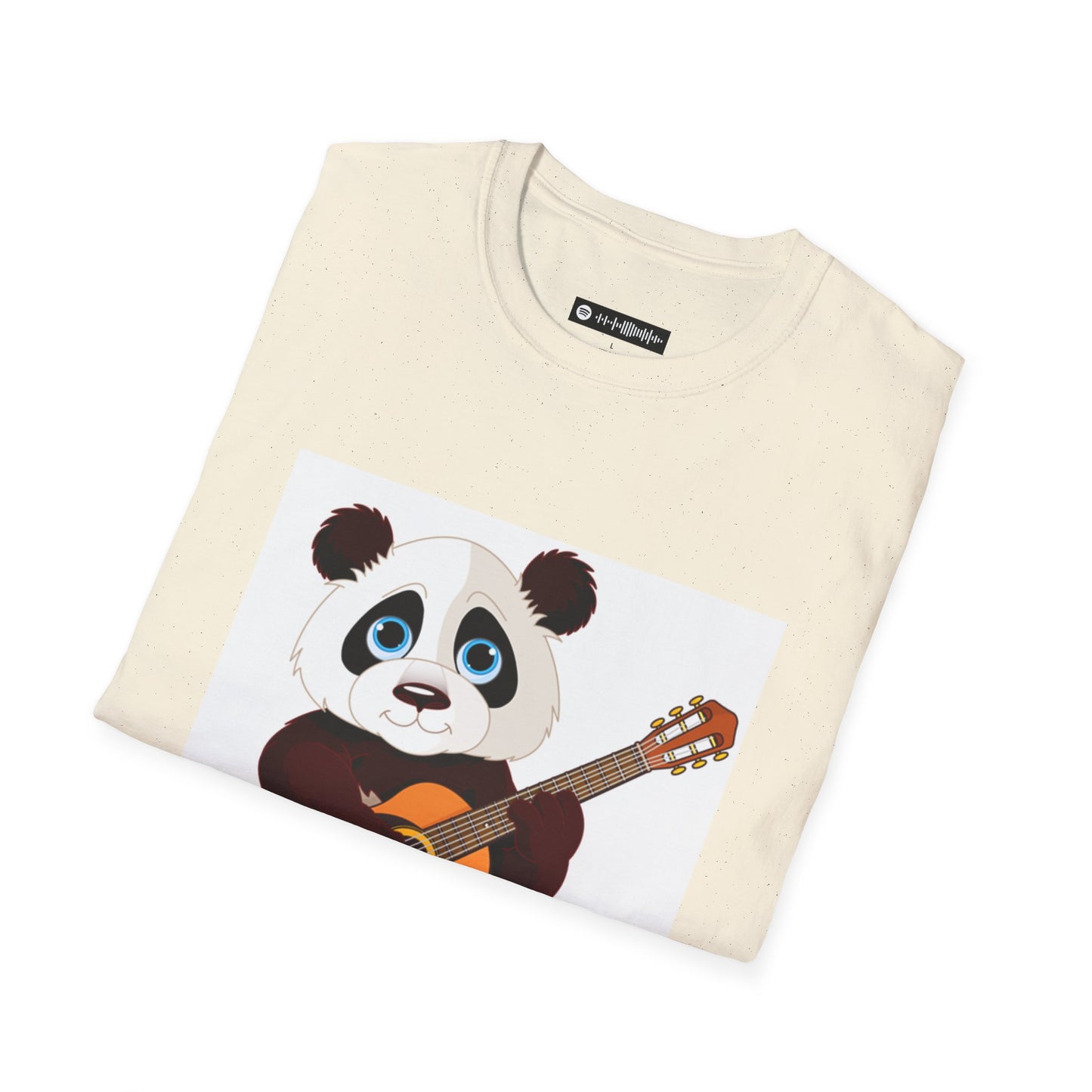 Blues Music Fan T-Shirt guitar panda - Unisex Softstyle Tee, Guitar Lover Gift, Musician Apparel, Concert Outfit, Blues Enthusiast Clothing