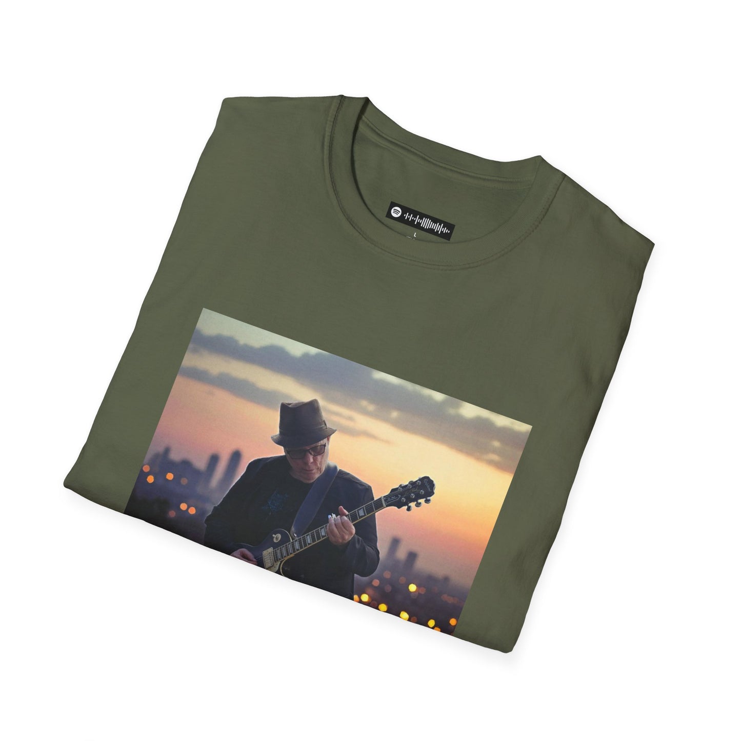 Blues Music Fan T-Shirt West Coast Rendezvous - Unisex Softstyle Tee, Guitar Lover Gift, Musician Apparel, Concert Outfit, Blues Enthusiast Clothing