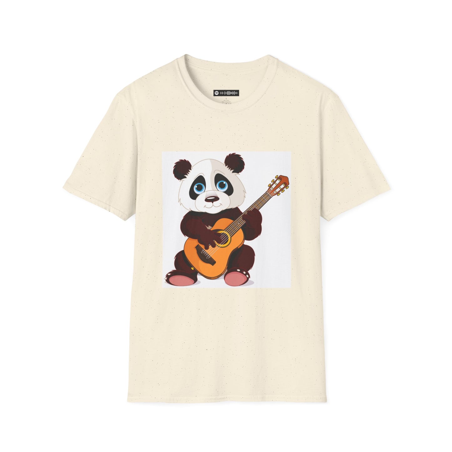 Blues Music Fan T-Shirt guitar panda - Unisex Softstyle Tee, Guitar Lover Gift, Musician Apparel, Concert Outfit, Blues Enthusiast Clothing