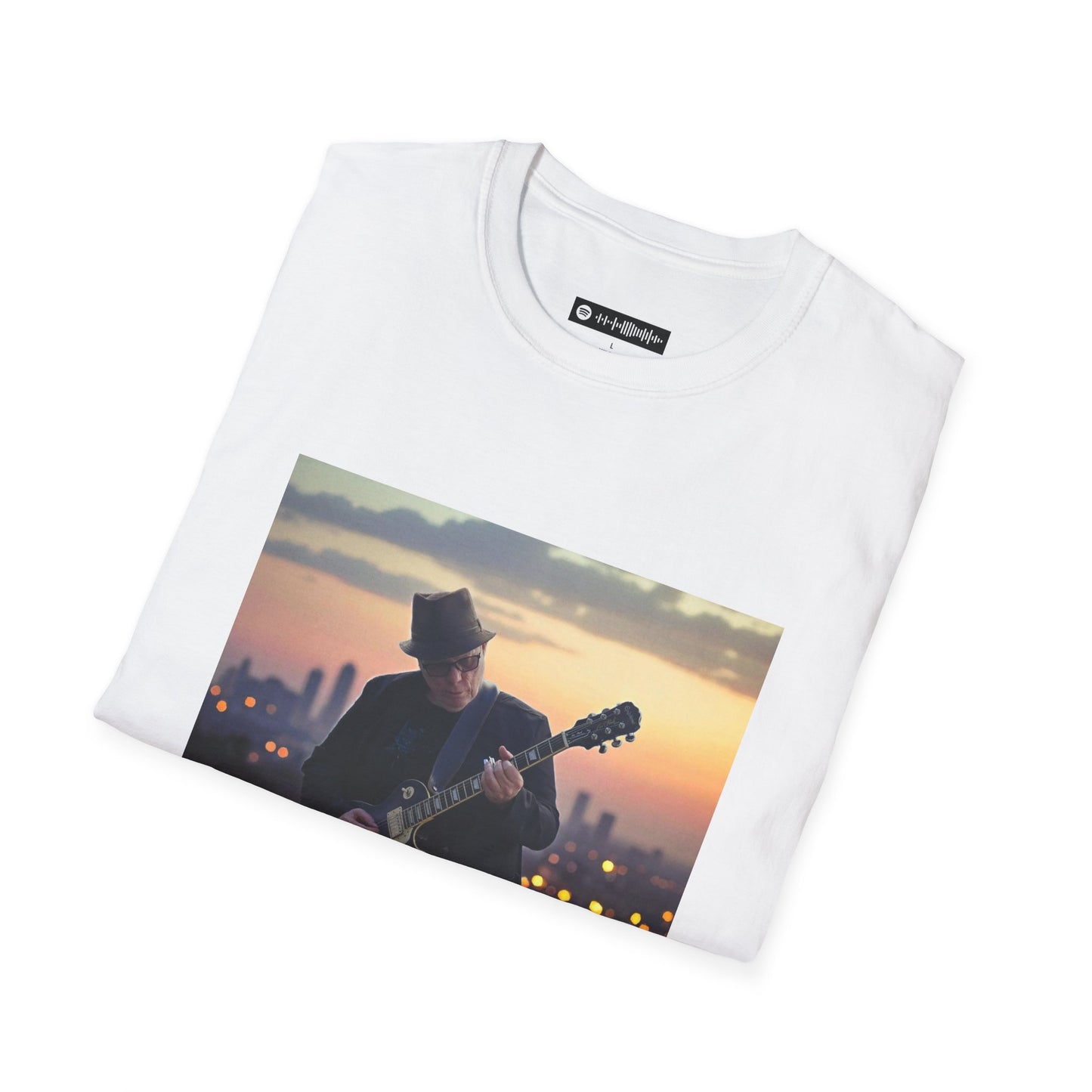 Blues Music Fan T-Shirt West Coast Rendezvous - Unisex Softstyle Tee, Guitar Lover Gift, Musician Apparel, Concert Outfit, Blues Enthusiast Clothing