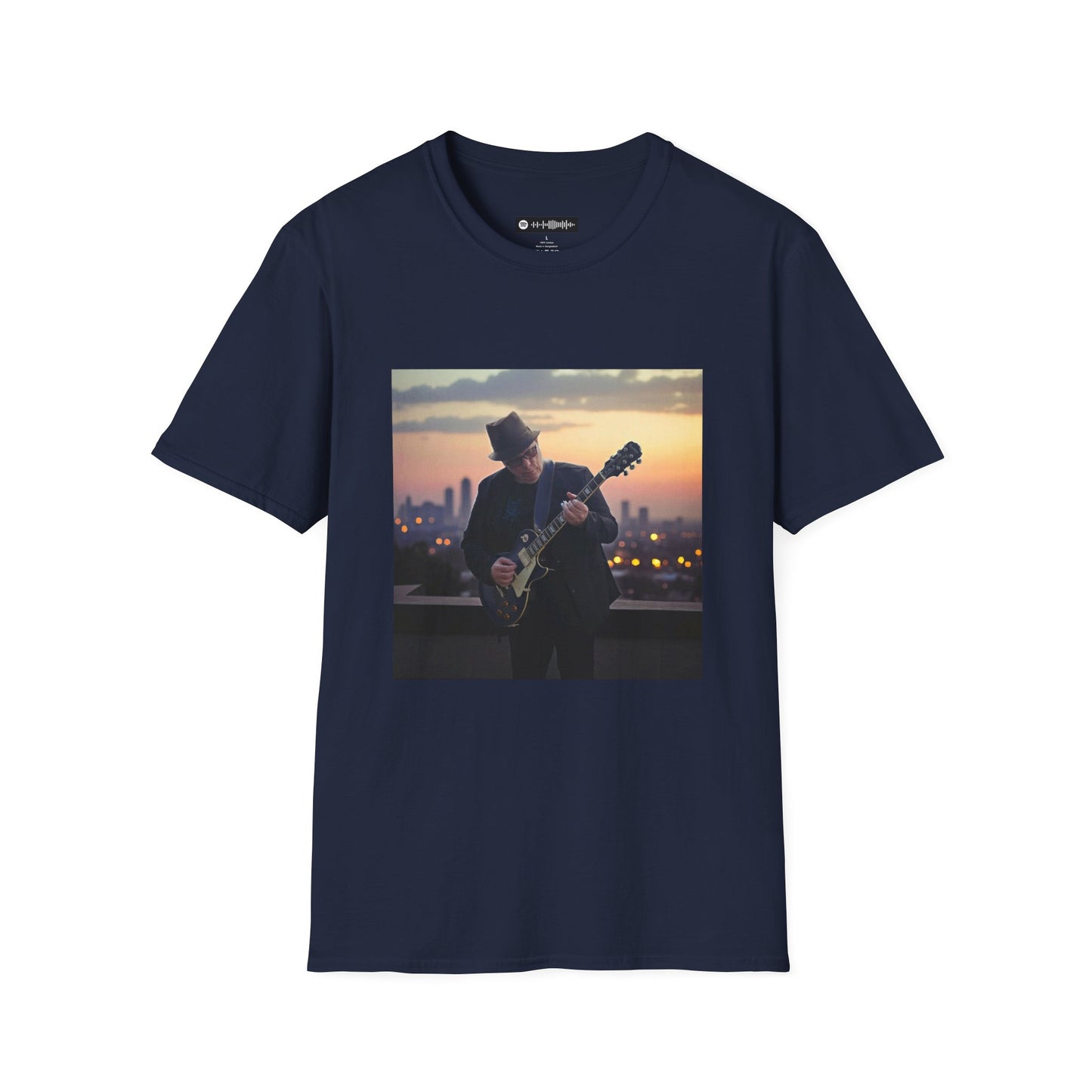 Blues Music Fan T-Shirt West Coast Rendezvous - Unisex Softstyle Tee, Guitar Lover Gift, Musician Apparel, Concert Outfit, Blues Enthusiast Clothing